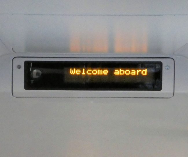 welcome-aboard-sign-message-on-screen-monitor-G3XX62S