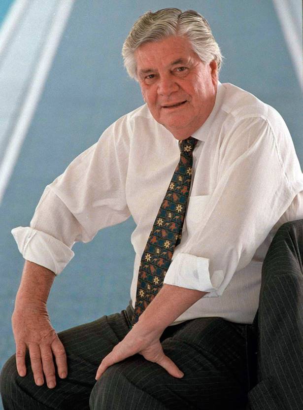 Bert Evans; photo published with original article; photo courtesy of the Australian Industry Group (AIG).