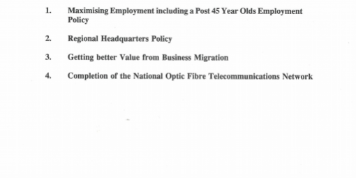 There would also have been a cover letter; but this is the first page of the submission. There would also have been a cover letter; but this is the first page of the submission.