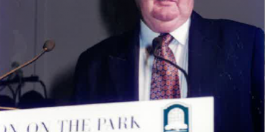 John Whelan addressing a Labor Council function, circa 1995.  From the photo collection of Unions NSW.  Not published with original article. John Whelan addressing a Labor Council function, circa 1995. From the photo collection of Unions NSW. Not published with original article.