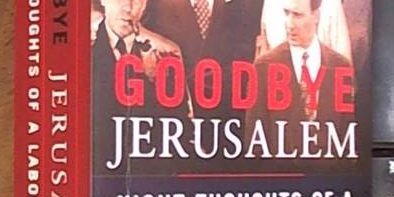 The book that got pulped, Goodbye Jerusalem.