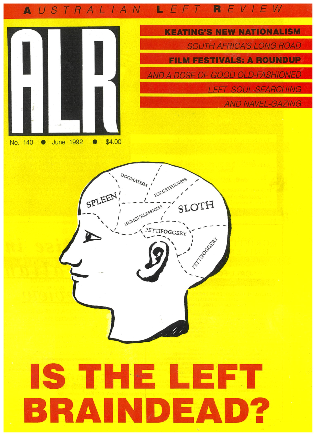 (1992) Is the Left Braindead?: A Sterile Debate