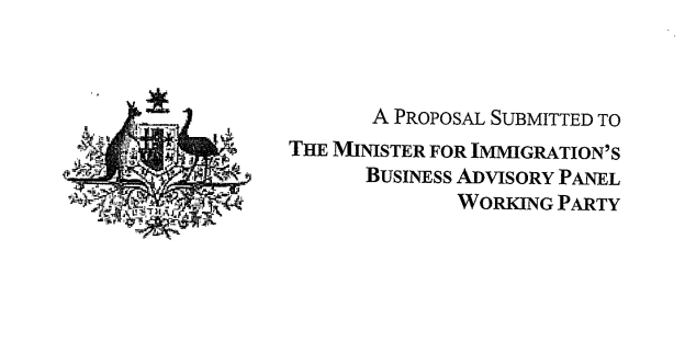 Front cover of the submission.