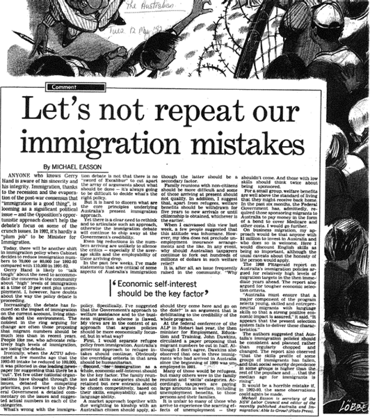 The article as it appeared in The Australian.