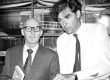 Kenneth Gee (left) and Professor David Armstrong, pictured at a press conference for The Friends Of Vietnam at the Rex Carlton Hotel, Sydney on 31 January 1973. Photo published with the article; photographer, Anton Cernak.