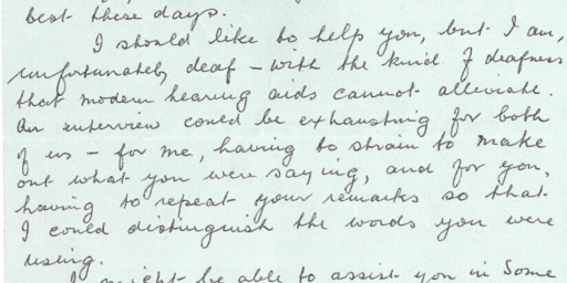 The first letter I received from Mrs Anderson. The first letter I received from Mrs Anderson.