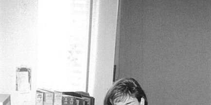From the 1989 Labor Council of NSW Annual Report: Legal Officer Donna McKenna seen here contemplating the implications of the Greiner government’s Industrial Arbitration (Enterprise Bargaining) Bill. From the 1989 Labor Council of NSW Annual Report: Legal Officer Donna McKenna seen here contemplating the implications of the Greiner government’s Industrial Arbitration (Enterprise Bargaining) Bill.