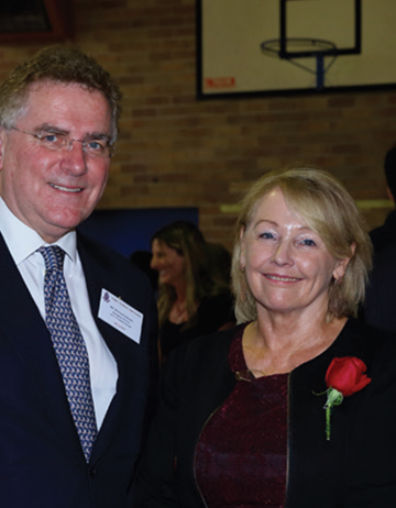 School speech day with the principal, Jacqueline Lyons, from Sydney Technical High School Journal 2014, p. 16.