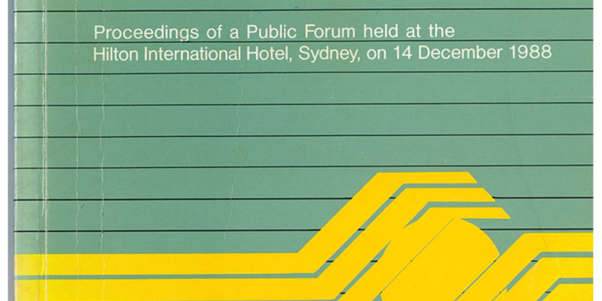 The article appeared in a booklet on state taxation, following a conference on that theme.