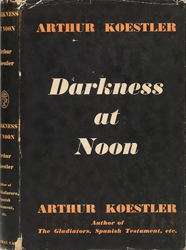 The first editition of Koestler’s novel (1940).