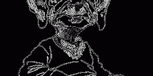 Illustration by David Levine, published in the 2 May 1974 issue of the New York Review of Books, accompanying Peter Singer’s review of Magee’s Popper book. Illustration by David Levine, published in the 2 May 1974 issue of the New York Review of Books, accompanying Peter Singer’s review of Magee’s Popper book.