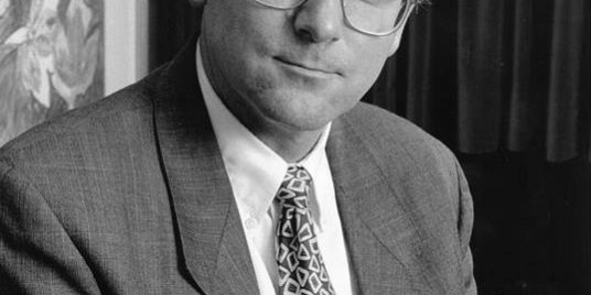 Labor Council portrait for the 1993 Annual Report.