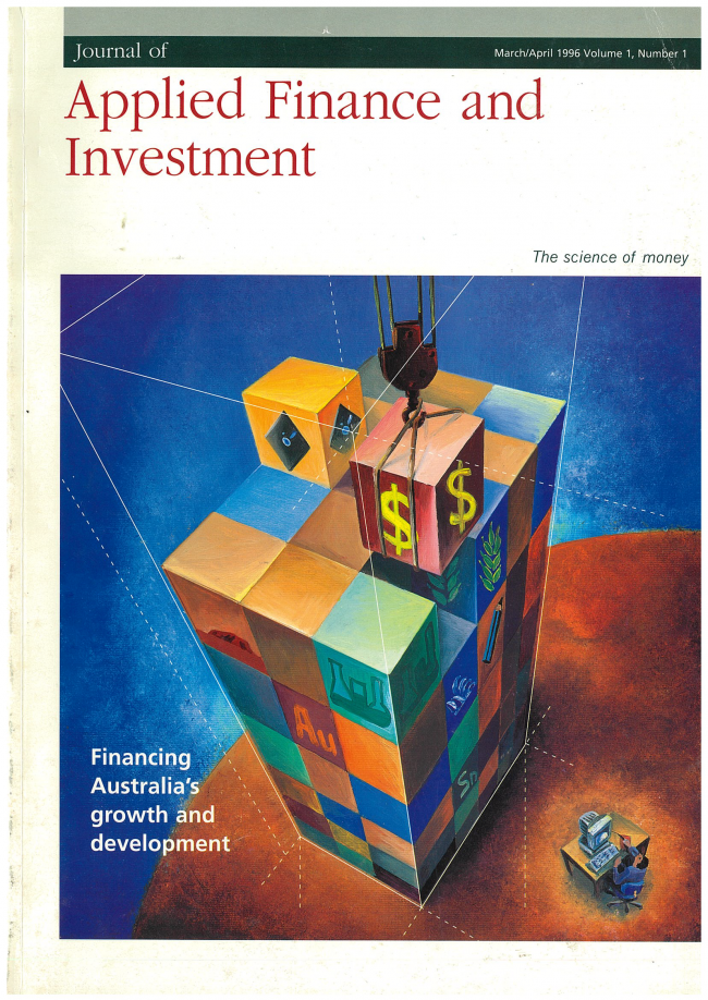 Front cover of journal in which ‘Donkeys and Mandarins’ article appeared.