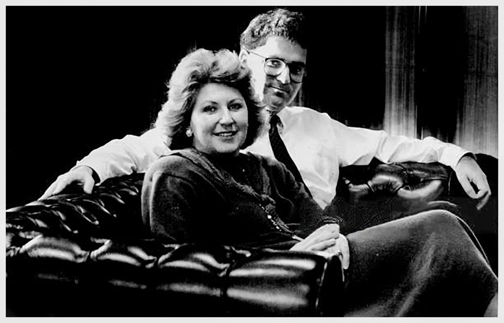 A photo of Michael & Mary Easson taken by a photographer with the Sydney Morning Herald for Tony Stephens’ 1989 profile.