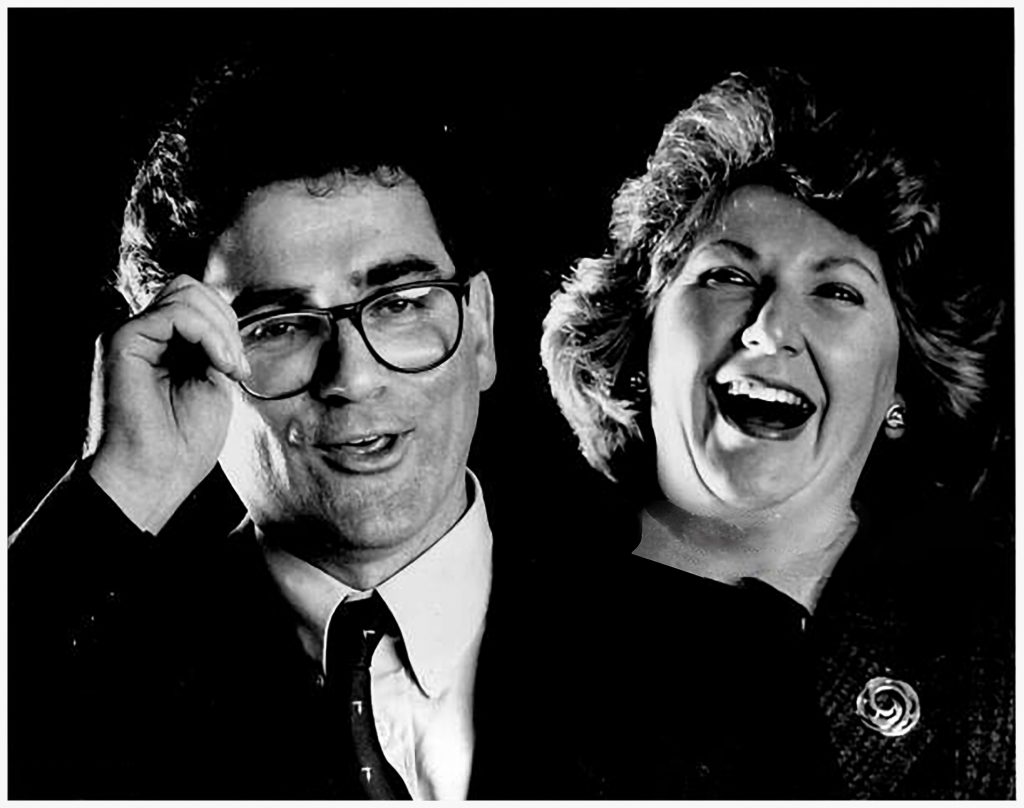 A photo of Michael & Mary Easson taken by a photographer with the Sydney Morning Herald for Tony Stephens’ 1989 profile.