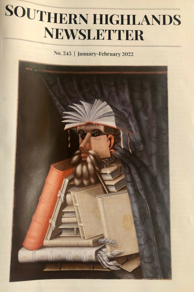 Front Cover of Southern Highlands Newsletter